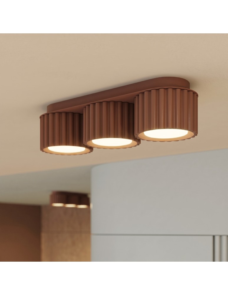 Sollux Plafon AURA 3 mocca Gx53 SL.2633
