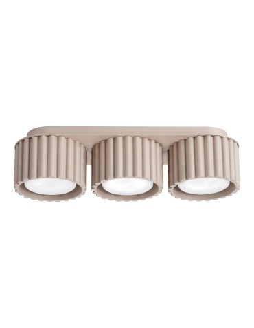 Sollux Plafon AURA 3 taupe Gx53 SL.2635