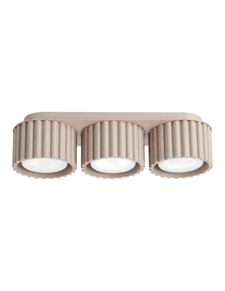 Sollux Plafon AURA 3 taupe Gx53 SL.2635
