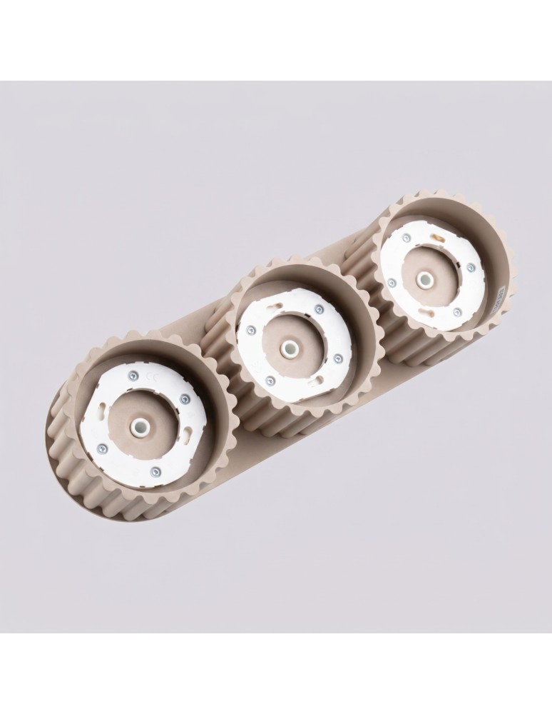 Sollux Plafon AURA 3 taupe Gx53 SL.2635
