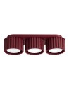Zobacz Sollux Plafon AURA 3 burgund Gx53 SL.2636
