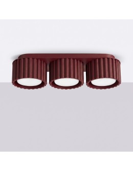 Sollux Plafon AURA 3 burgund Gx53 SL.2636 - product 2