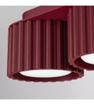Sollux Plafon AURA 3 burgund Gx53 SL.2636
