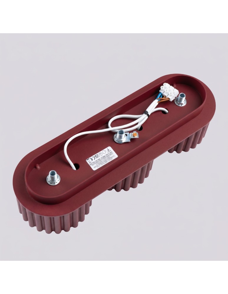 Sollux Plafon AURA 3 burgund Gx53 SL.2636
