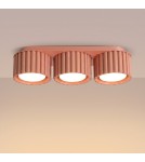 Sollux Plafon AURA 3 brzoskwiniowy Gx53 SL.2637