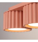 Sollux Plafon AURA 3 brzoskwiniowy Gx53 SL.2637