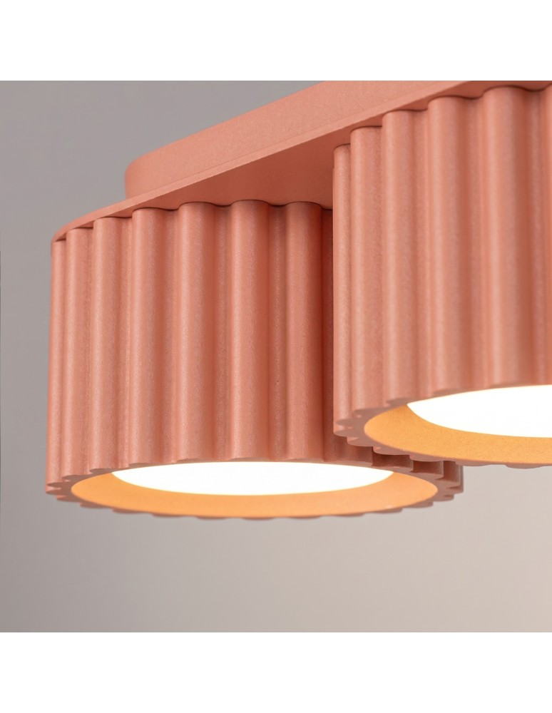 Sollux Plafon AURA 3 brzoskwiniowy Gx53 SL.2637