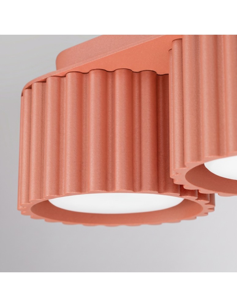 Sollux Plafon AURA 3 brzoskwiniowy Gx53 SL.2637