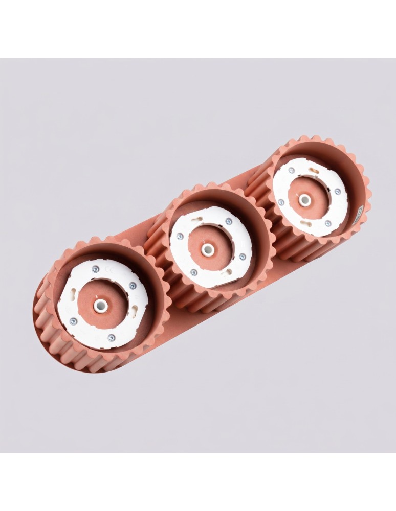 Sollux Plafon AURA 3 brzoskwiniowy Gx53 SL.2637