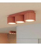 Sollux Plafon AURA 3 brzoskwiniowy Gx53 SL.2637