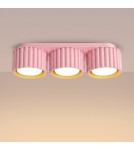 Sollux Plafon AURA 3 różowy Gx53 SL.2638 Sollux Plafon AURA 3 różowy Gx53 SL.2638