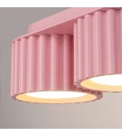 Sollux Plafon AURA 3 różowy Gx53 SL.2638 Sollux Plafon AURA 3 różowy Gx53 SL.2638