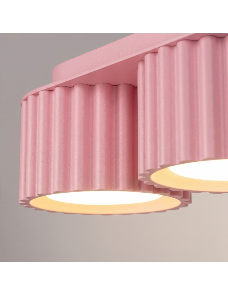 Sollux Plafon AURA 3 różowy Gx53 SL.2638 Sollux Plafon AURA 3 różowy Gx53 SL.2638