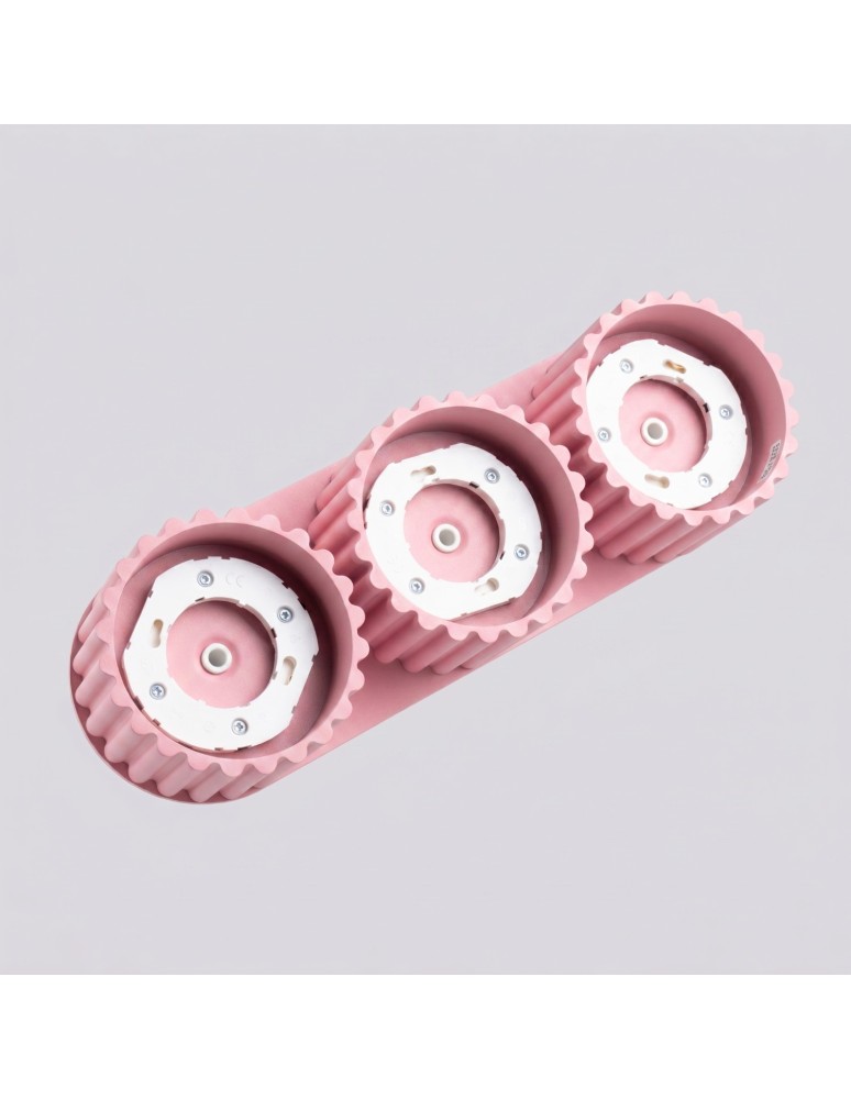 Sollux Plafon AURA 3 różowy Gx53 SL.2638 Sollux Plafon AURA 3 różowy Gx53 SL.2638