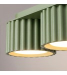 Sollux Plafon AURA 3 szałwiowy Gx53 SL.2639