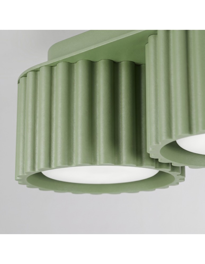 Sollux Plafon AURA 3 szałwiowy Gx53 SL.2639