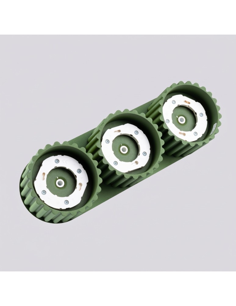 Sollux Plafon AURA 3 szałwiowy Gx53 SL.2639