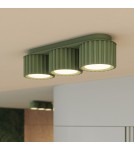 Sollux Plafon AURA 3 szałwiowy Gx53 SL.2639