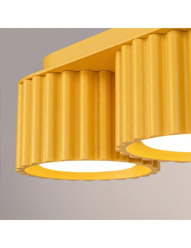 Sollux Plafon AURA 3 żółty Gx53 SL.2640