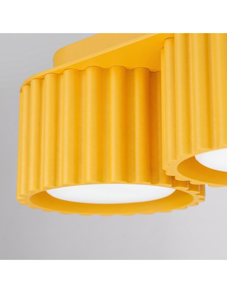 Sollux Plafon AURA 3 żółty Gx53 SL.2640