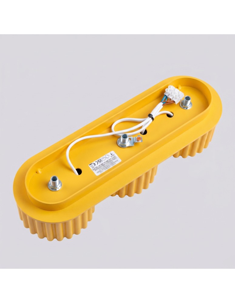 Sollux Plafon AURA 3 żółty Gx53 SL.2640