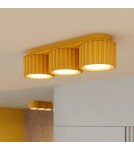 Sollux Plafon AURA 3 żółty Gx53 SL.2640