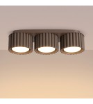 Sollux Plafon AURA 3 brązowy Gx53 SL.2642