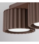 Sollux Plafon AURA 3 brązowy Gx53 SL.2642