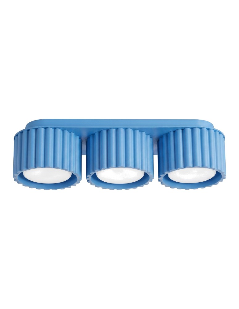 Sollux Plafon AURA 3 błękitny Gx53 SL.2643