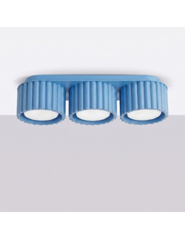 Sollux Plafon AURA 3 błękitny Gx53 SL.2643 - produkt 2