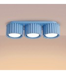Sollux Plafon AURA 3 błękitny Gx53 SL.2643