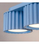 Sollux Plafon AURA 3 błękitny Gx53 SL.2643