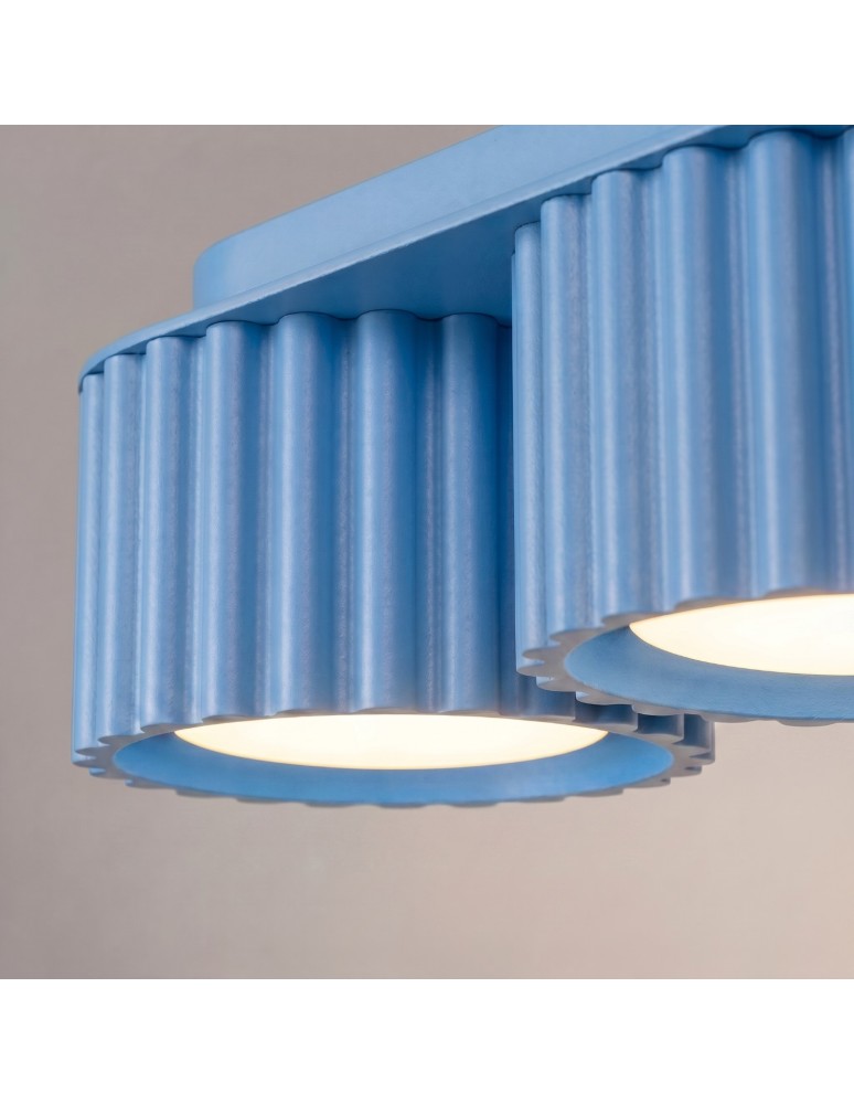 Sollux Plafon AURA 3 błękitny Gx53 SL.2643