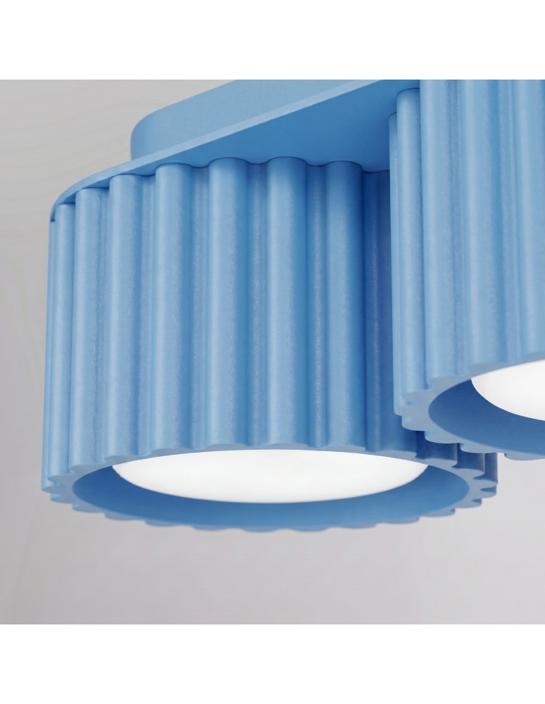 Sollux Plafon AURA 3 błękitny Gx53 SL.2643
