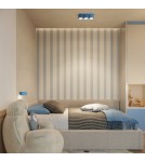 Sollux Plafon AURA 3 błękitny Gx53 SL.2643