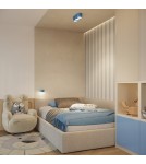 Sollux Plafon AURA 3 błękitny Gx53 SL.2643
