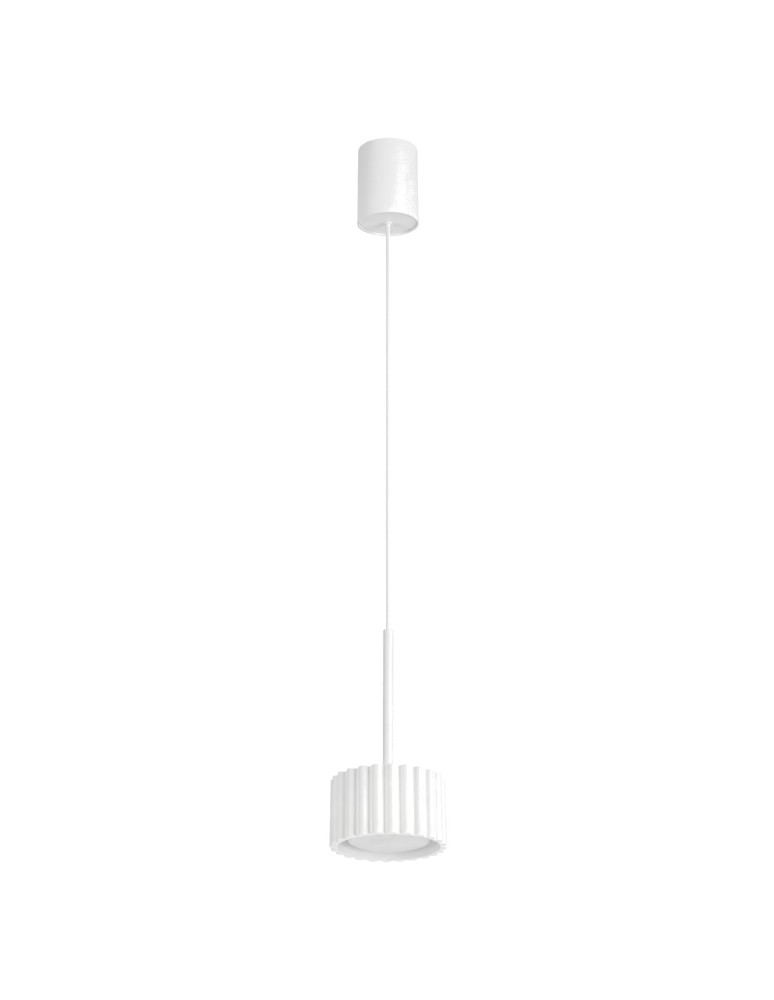 Sollux Lampa wisząca AURA 1 biała Gx53 SL.2676
