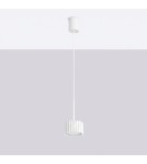 Sollux Lampa wisząca AURA 1 biała Gx53 SL.2676