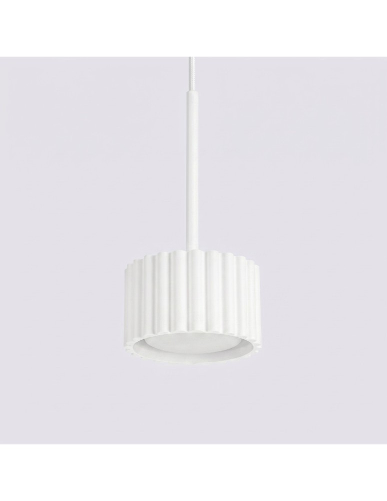 Sollux Lampa wisząca AURA 1 biała Gx53 SL.2676