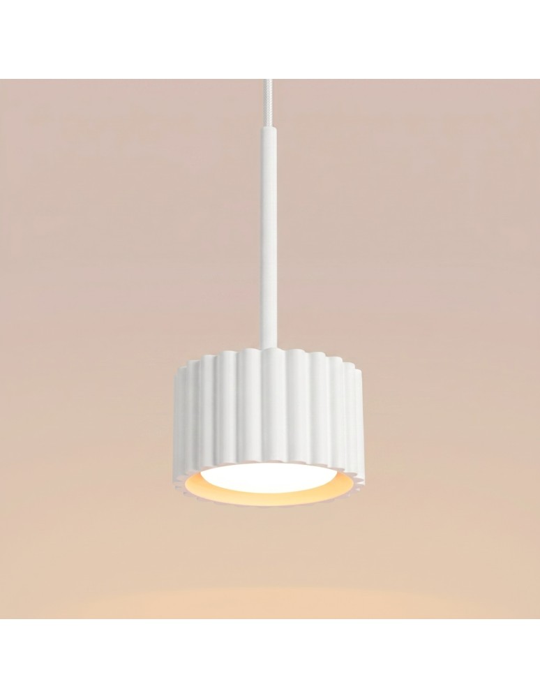Sollux Lampa wisząca AURA 1 biała Gx53 SL.2676