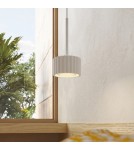 Sollux Lampa wisząca AURA 1 biała Gx53 SL.2676