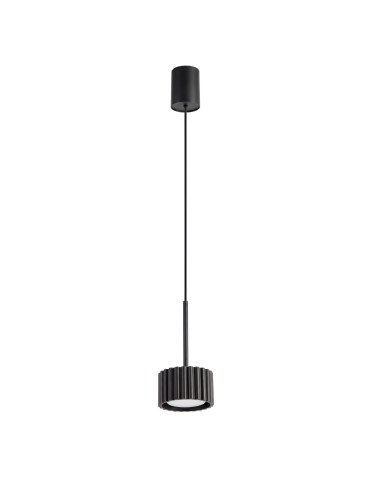 Sollux Lampa wisząca AURA 1 czarna Gx53 SL.2677