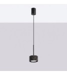 Sollux Lampa wisząca AURA 1 czarna Gx53 SL.2677 Sollux Lampa wisząca AURA 1 czarna Gx53 SL.2677