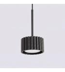 Sollux Lampa wisząca AURA 1 czarna Gx53 SL.2677 Sollux Lampa wisząca AURA 1 czarna Gx53 SL.2677