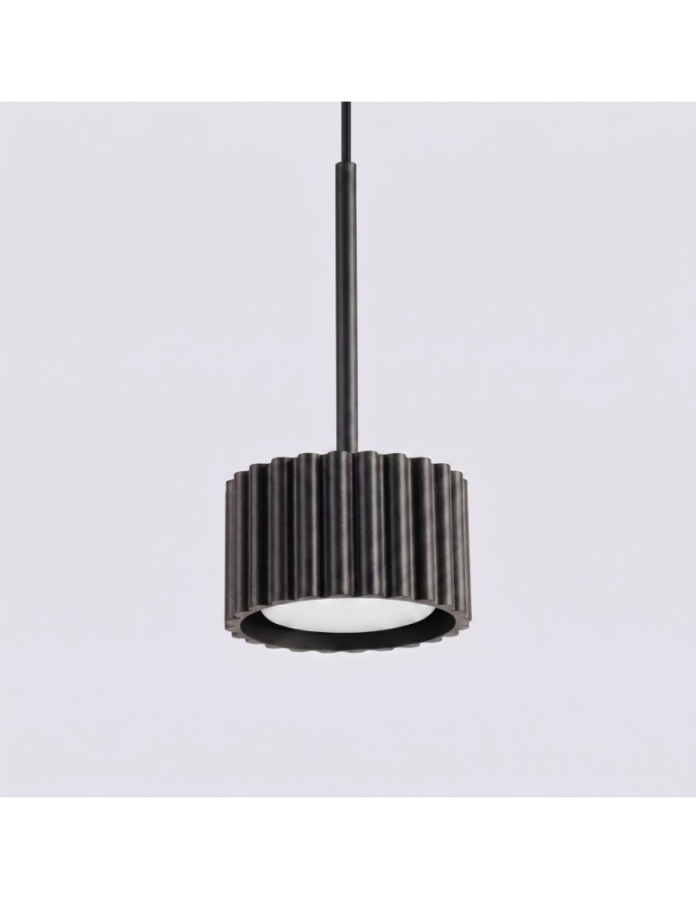Sollux Lampa wisząca AURA 1 czarna Gx53 SL.2677 Sollux Lampa wisząca AURA 1 czarna Gx53 SL.2677
