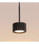 Sollux Lampa wisząca AURA 1 czarna Gx53 SL.2677 Sollux Lampa wisząca AURA 1 czarna Gx53 SL.2677