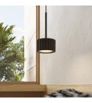 Sollux Lampa wisząca AURA 1 czarna Gx53 SL.2677 Sollux Lampa wisząca AURA 1 czarna Gx53 SL.2677