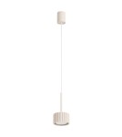 Sollux Lampa wisząca AURA 1 beżowa Gx53 SL.2678