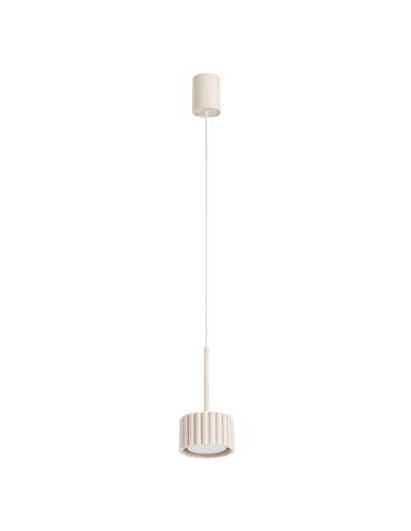 Sollux Lampa wisząca AURA 1 beżowa Gx53 SL.2678