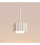 Sollux Lampa wisząca AURA 1 beżowa Gx53 SL.2678